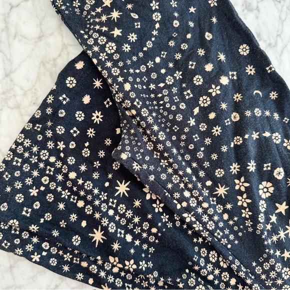 Novella Royale The Janis Printed Bells - Black Star & Floral Print - Picture 3 of 5